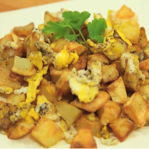 eggs with potato
